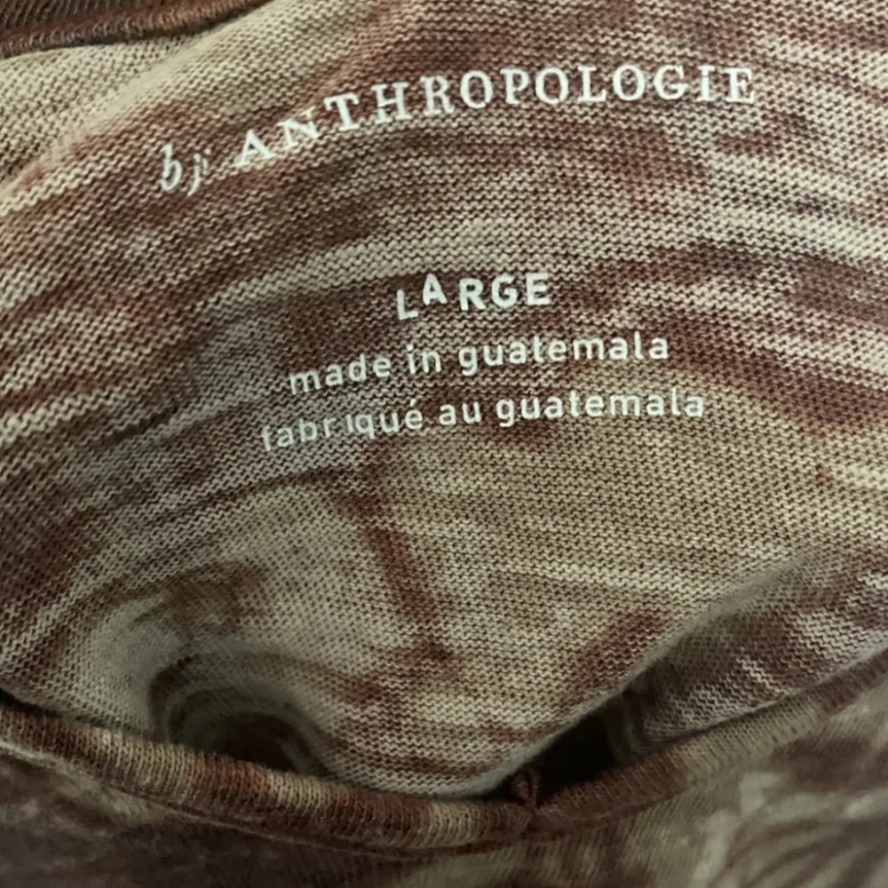 Anthropologie Womens Blaise Knotted Tank Top Sz Large Burgundy Red - Picture 5 of 7